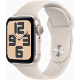 Apple Watch SE 44mm 2023 Quadrante Bianco con cinturino Bianco GPS Europa