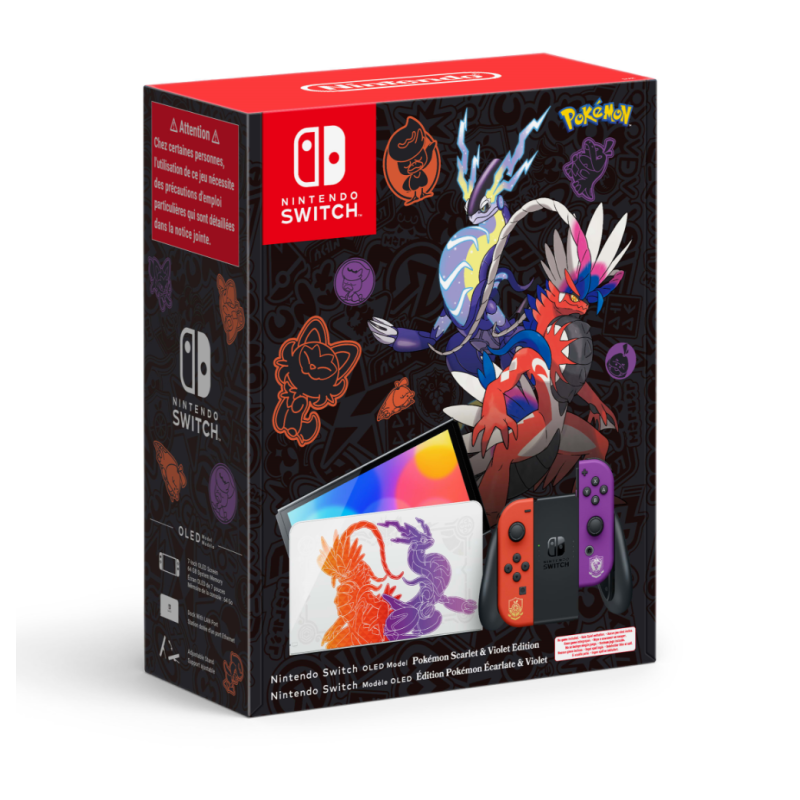 Nintendo Switch Oled Pokemon Scarlet e Violet Edition Europa