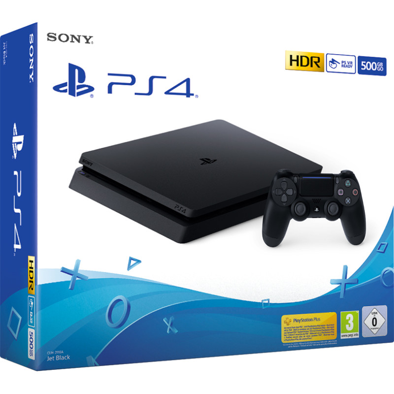 PlayStation 4 PS4 Digital 500GB F Chassis Slim Black Europa