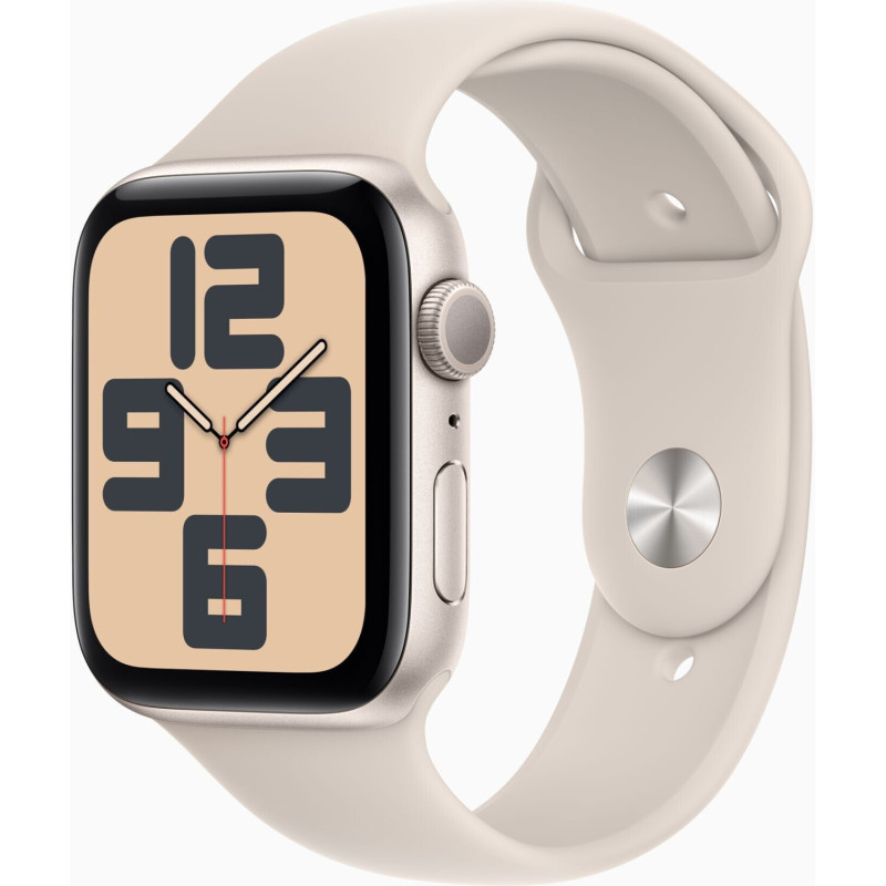 Apple Watch SE 44mm 2023 Quadrante Bianco con cinturino Bianco GPS Europa