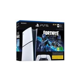 PlayStation PS5 Slim 1TB Digital Bianco + Cobalt Star Fortnite Bundle Italia