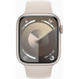 Apple Watch 9 41mm Quadrante Bianco con cinturino Bianco GPS Europa