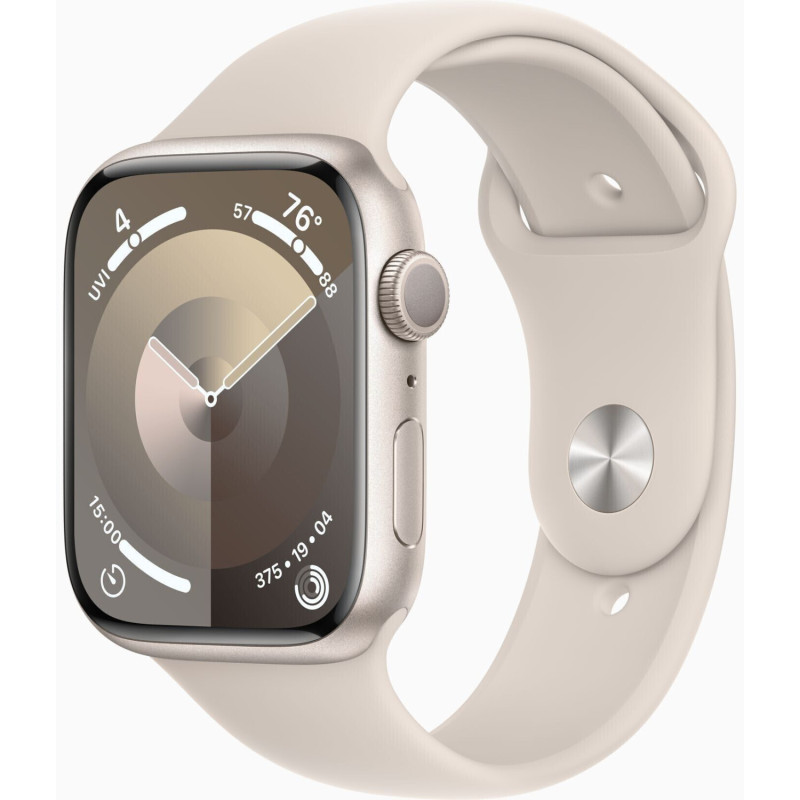 Apple Watch 9 41mm Quadrante Bianco con cinturino Bianco GPS Europa