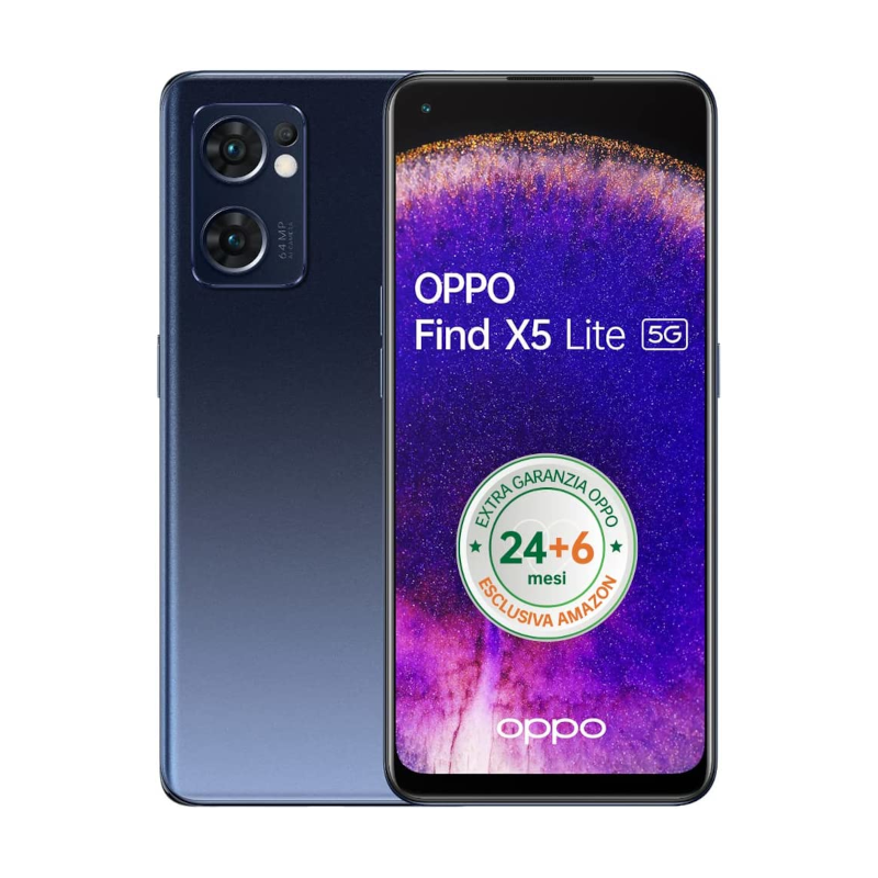 Oppo Find X5 Lite 256GB Nero 5G Dual Sim 8GB Europa