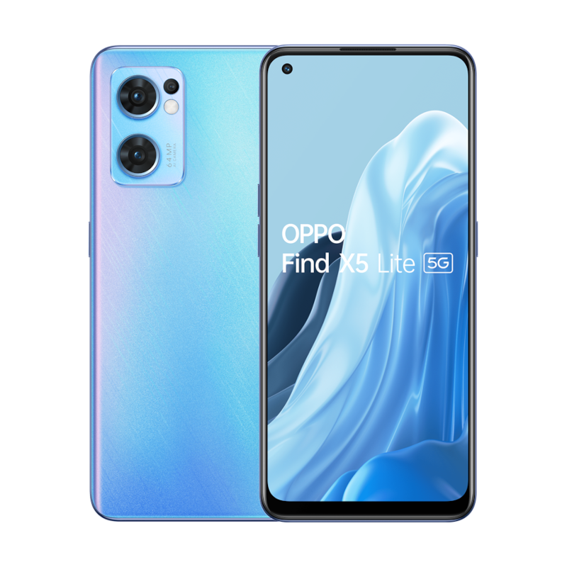 Oppo Find X5 Lite 256GB Blue 5G Dual Sim 8GB Europa