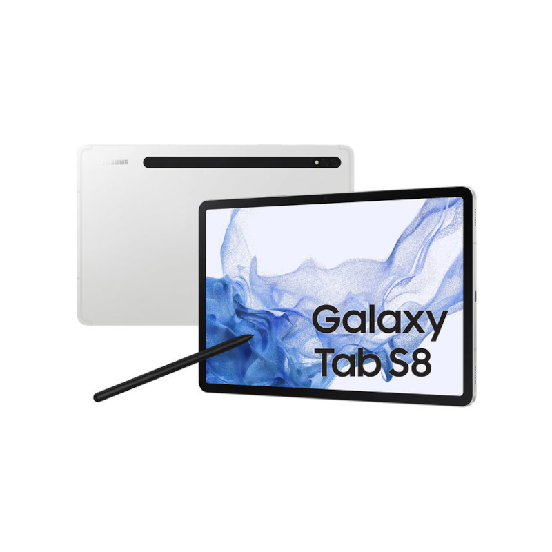 Samsung Galaxy Tab S8 128GB Argento 11.0 WiFi Europa