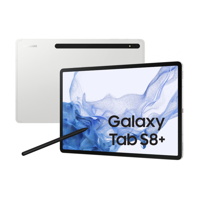 Samsung Galaxy Tab S8+ 128GB Argento 12.4 WiFi Europa