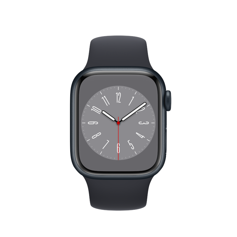 Apple Watch 8 41mm Quadrante Nero con cinturino Nero GPS Europa