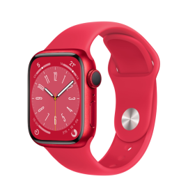 Apple Watch 8 GPS 45mm Quadrante Rosso con cinturino Rosso Europa