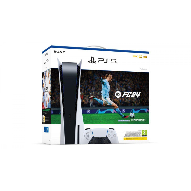 PlayStation 5 PS5 Blu-Ray 825GB + FC 24 + FUT VCH